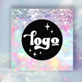 Opal-Logo Quadratische Visitenkarte