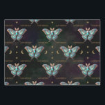Opal October Birthstone Moth Happy Birthday Geschenkpapier Set<br><div class="desc">Feiern Sie Geburtstage im Oktober mit diesem bezaubernden opal inspiriert Packpapier. Dieses Design mit einer faszinierenden opalen Geburtsteinfmotte, umgeben von himmlischen Monden, funkelnden Sternen und einem eleganten "Happy Birthday"-Text, bringt Ihnen eine Touch von Magie und Charme in Ihre Geschenkpräsentation. Ideal für diejenigen, die Astrologie, himmlische Ästhetik oder die ätherische Schönheit...</div>
