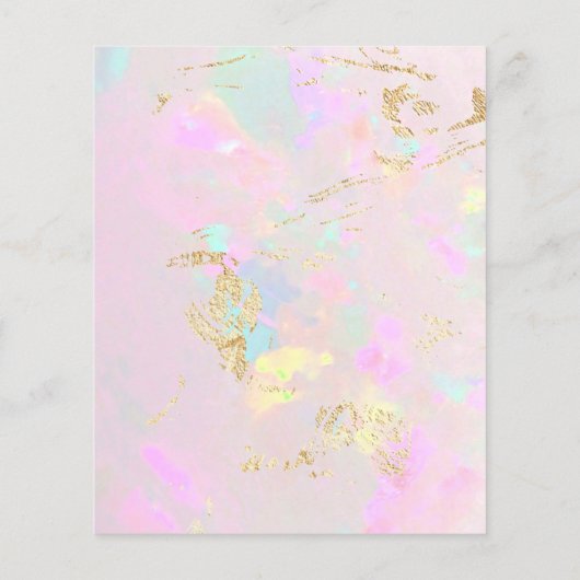 Opal-Opal-Foto-Design-Flyer Flyer (Hinten)