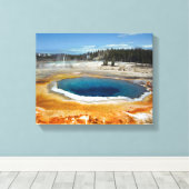 Opal Pool Leinwanddruck (Insitu (Holzboden))
