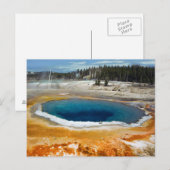 Opal Pool Postkarte (Vorne/Hinten)