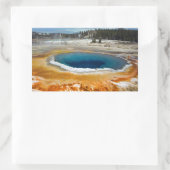 Opal Pool Rechteckiger Aufkleber (Tasche)