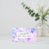 *~* OPAL QR Prism AP26 Crystal Rainbow Ethereal Visitenkarte (Stehend Vorderseite)