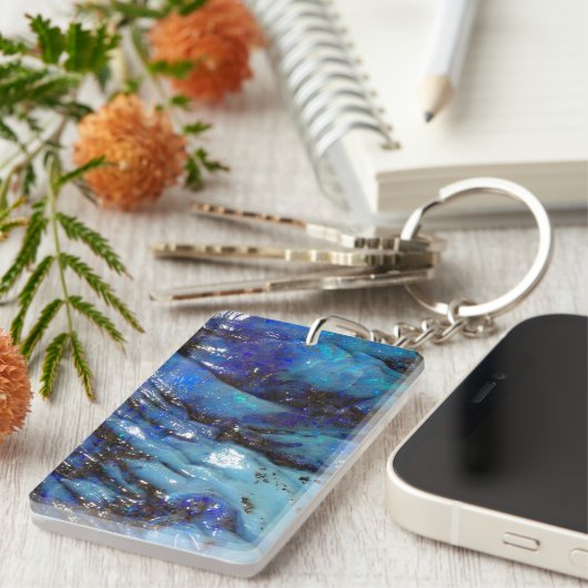 Opal Schlüsselanhänger (Vorderseite rechts)