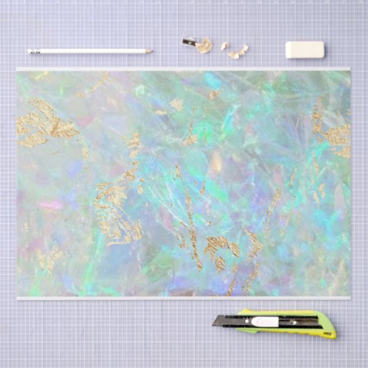 Opal Seidenpapier (Handwerk)