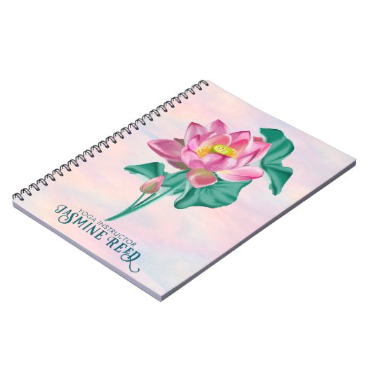 Opal Serene Pink Blossom | Berater Notizblock (Linke Seite)