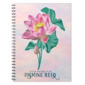 Opal Serene Pink Blossom | Berater Notizblock (Vorderseite)