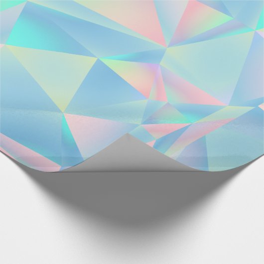 Opal Shiny Texture Geschenkpapier (Ecke)