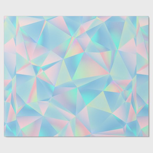 Opal Shiny Texture Geschenkpapier (Flach)