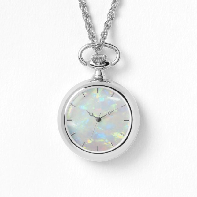 Opal-Stein-Foto Armbanduhr (Vorderseite)
