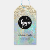 Opal-Stein-Geschenkmarken Geschenkanhänger (Vorderseite)