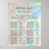 Opal-Stein-Preisliste Poster (Vorne)