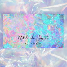 Opal-Stein-Visitenkarte