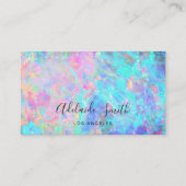 Opal-Stein-Visitenkarte Visitenkarte (Vorderseite)