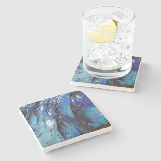 Opal Steinuntersetzer (Seitenansicht)