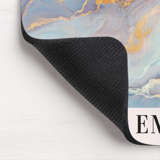 Opal Stone Abstrakt Textur Mousepad (Ecke)