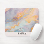 Opal Stone Abstrakt Textur Mousepad (Mit Mouse)