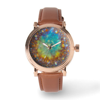 Opal Stone Burst Uhr