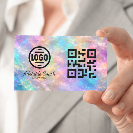 opal stone business card visitenkarte