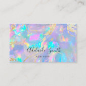 opal stone Business Card Visitenkarte (Vorderseite)