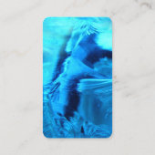 Opal Stone Connect with Us Social Media QR Code Visitenkarte (Rückseite)