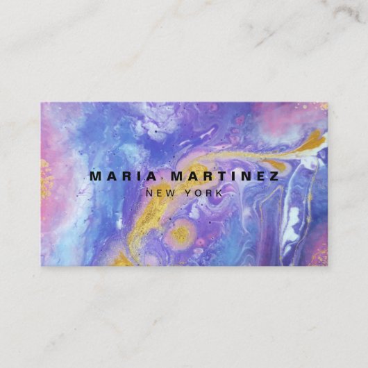 Opal Stone Visitenkarte (Vorderseite)