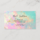 Opal-Treuekarte Visitenkarte (Rückseite)