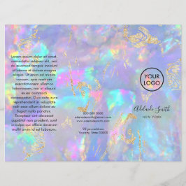 Opal-Trifold-Broschüre
