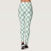 Opal- und Honeydew-Checkerboard Leggings (Rückseite)