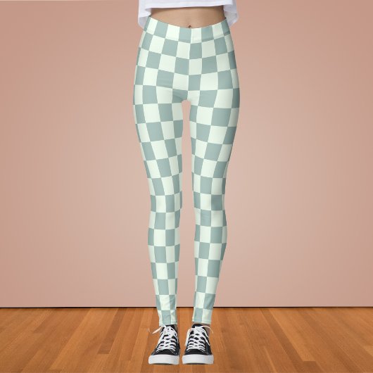 Opal- und Honeydew-Checkerboard Leggings