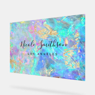 Opal- und Imitat-Folie Acrylschild
