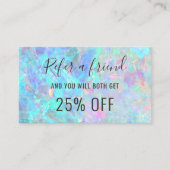 Opal-Visitenkarte Visitenkarte (Vorderseite)