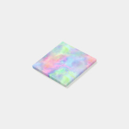 Opal-Wasserfarbspritzer : Post-it Klebezettel