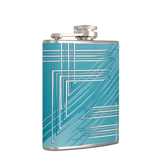 Opal-Weiß Flachmann (Rechts)