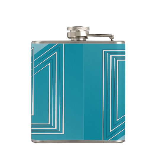 Opal-Weiß Flachmann (Rückseite)