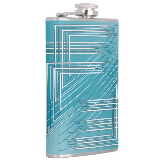 Opal-Weiß Flachmann (Rechts)