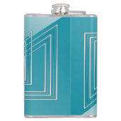 Opal-Weiß Flachmann (Rückseite)