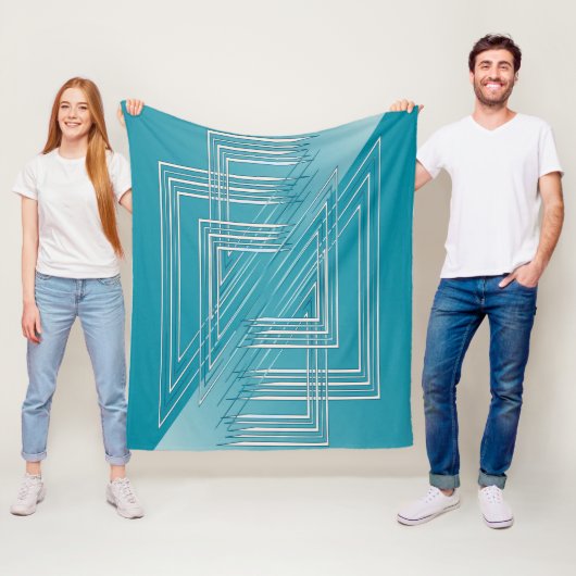 Opal-Weiß Fleecedecke (Beispiel)