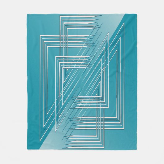 Opal-Weiß Fleecedecke (Vorderseite)