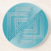 Opal-Weiß Getränkeuntersetzer (Vorne)