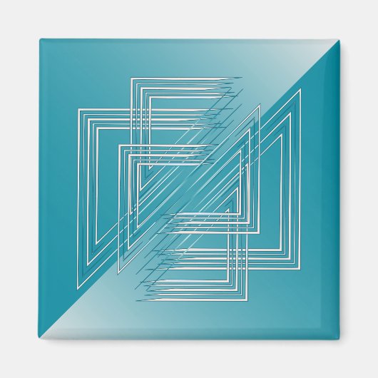 Opal-Weiß Magnet (Vorne)