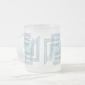 Opal-Weiß Mattglastasse (Vorderseite Links)