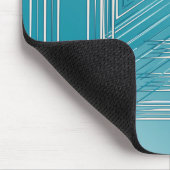 Opal-Weiß Mousepad (Ecke)