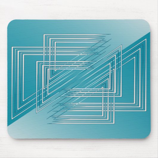 Opal-Weiß Mousepad (Vorne)