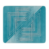 Opal-Weiß Schneidebrett (Vorderseite)