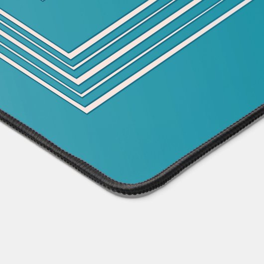 Opal-Weiß Schreibtischunterlage (Ecke)