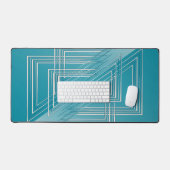 Opal-Weiß Schreibtischunterlage (Tastatur & Maus)