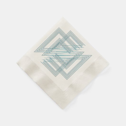 Opal-Weiß Serviette (Ecke)