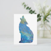 Opal Wolf Postcard Postkarte (Stehend Vorderseite)