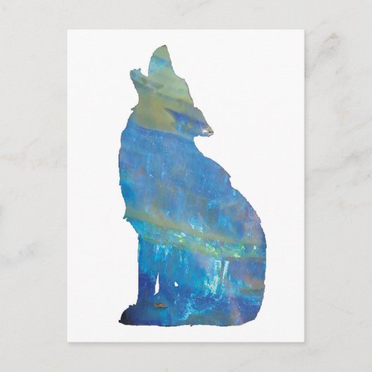 Opal Wolf Postcard Postkarte (Vorderseite)